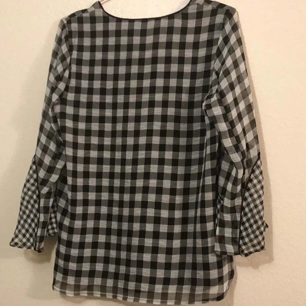 Calvin Klein bell sleeve
